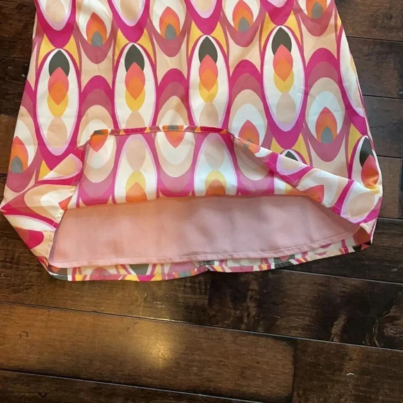 Miss Me MM Couture Dress Modern Retro Geometric print Size XS Pink - Picture 8 of 12